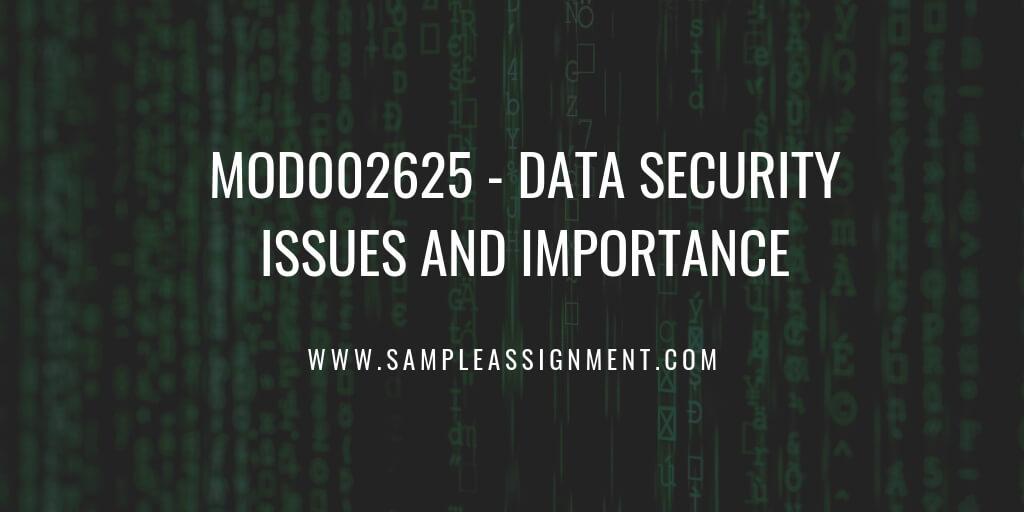 MOD002625 Data Security