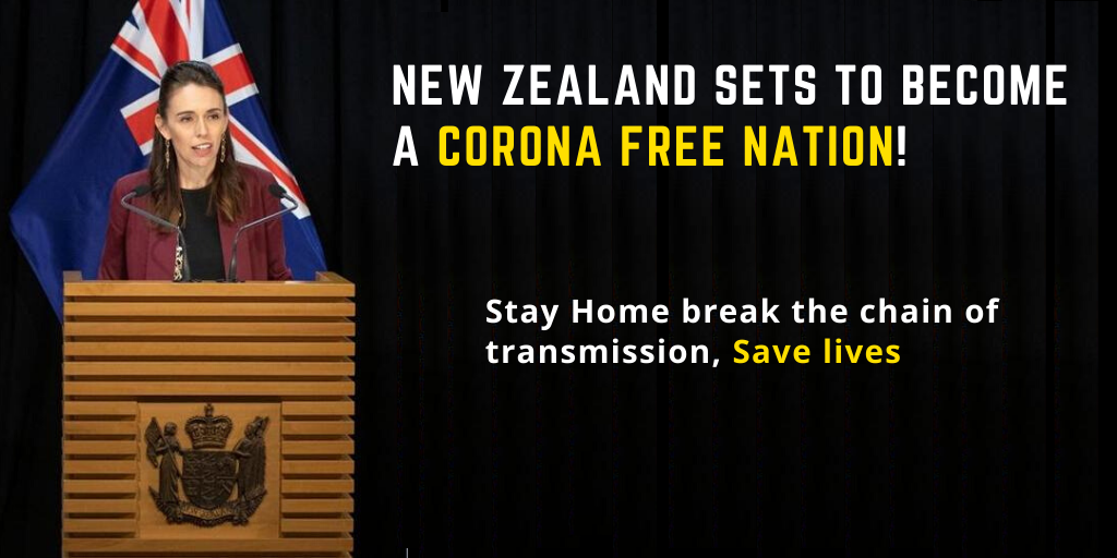 New Zealand corona free