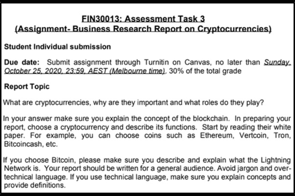 fin30013 assessment answer