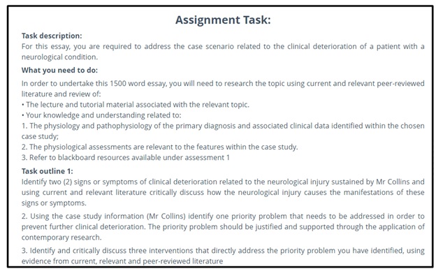 assessment task help