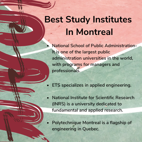 best study institute in montreal
