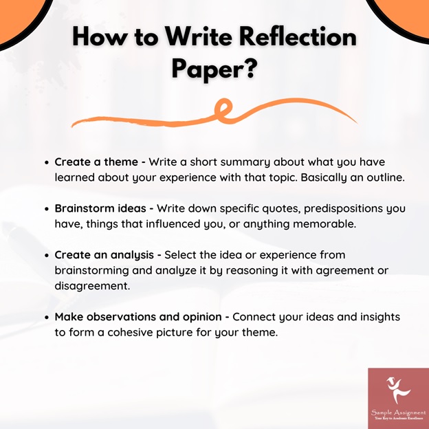 how to write reflection paper