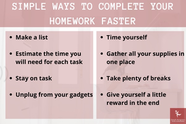 complete your homework