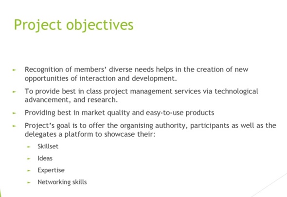project objective