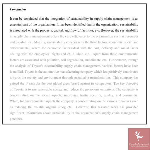dissertation conclusion assignment sample