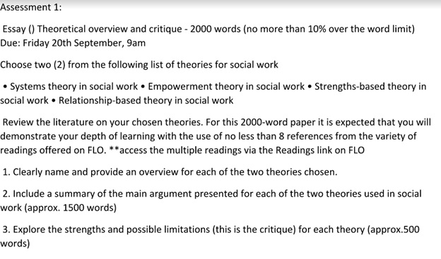 system theory assessment help