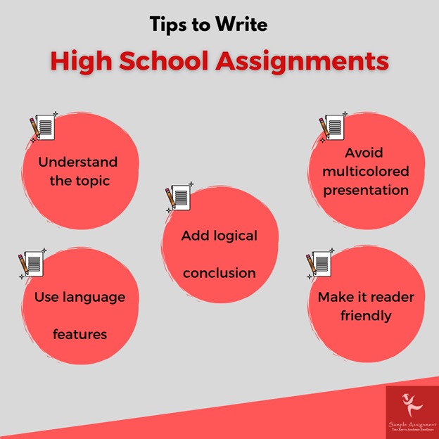tips to write high school assignments