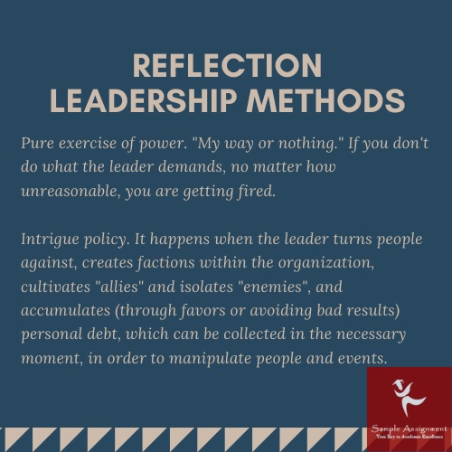 reflection relationship methods