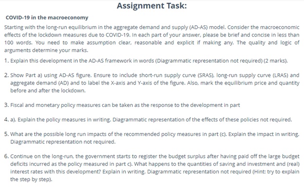budget deficit assignment question sample online