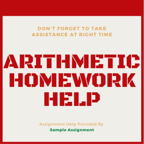 arithmetic homework help