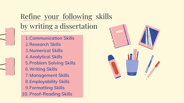 refine your following skills by writing a dissertation