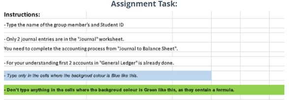 General Ledger Assessment Task