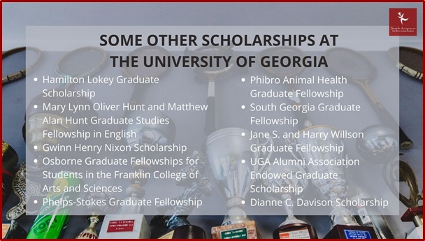 some other scholarships at the university of georgia