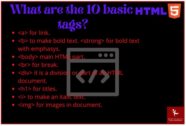 HTML homework help in the USA