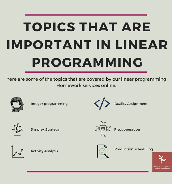 linear programming homework help