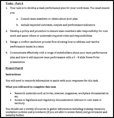 bsbtwk502 manage team effectiveness assessment answers sample assignment