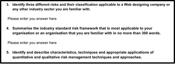 bsbpmg536 manage project risk assessment answers sample assignments