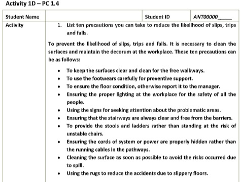 hltwhs002 follow safe work practices for direct client care assessment answer sample assignment