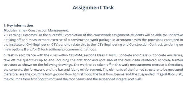srm776 introduction to construction management assessment answers sample assignment