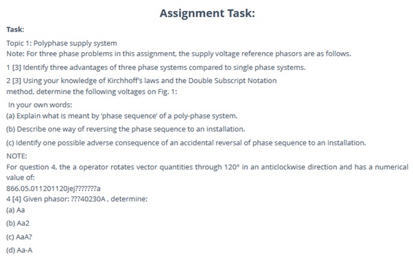 ueeneeg149a assessment answers sample assignment 1