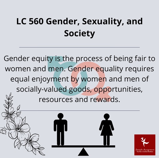 LC 560 Gender Sexuality and Society Assessment Answers