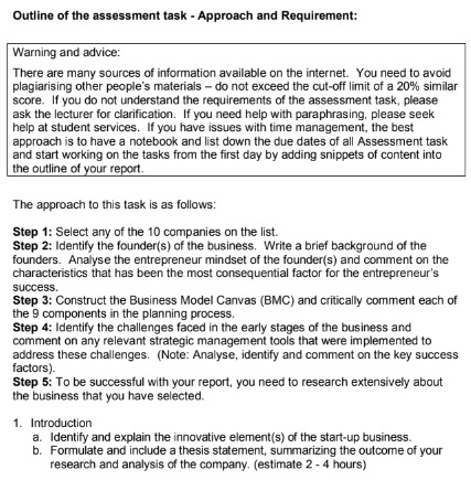 MGM3115 assessment answers1