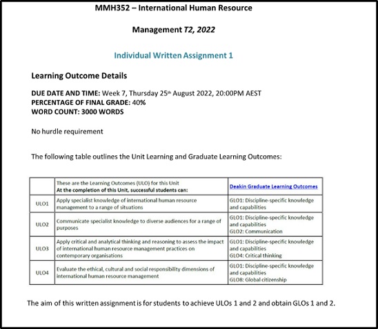 MMH352 Assessment Answers 2