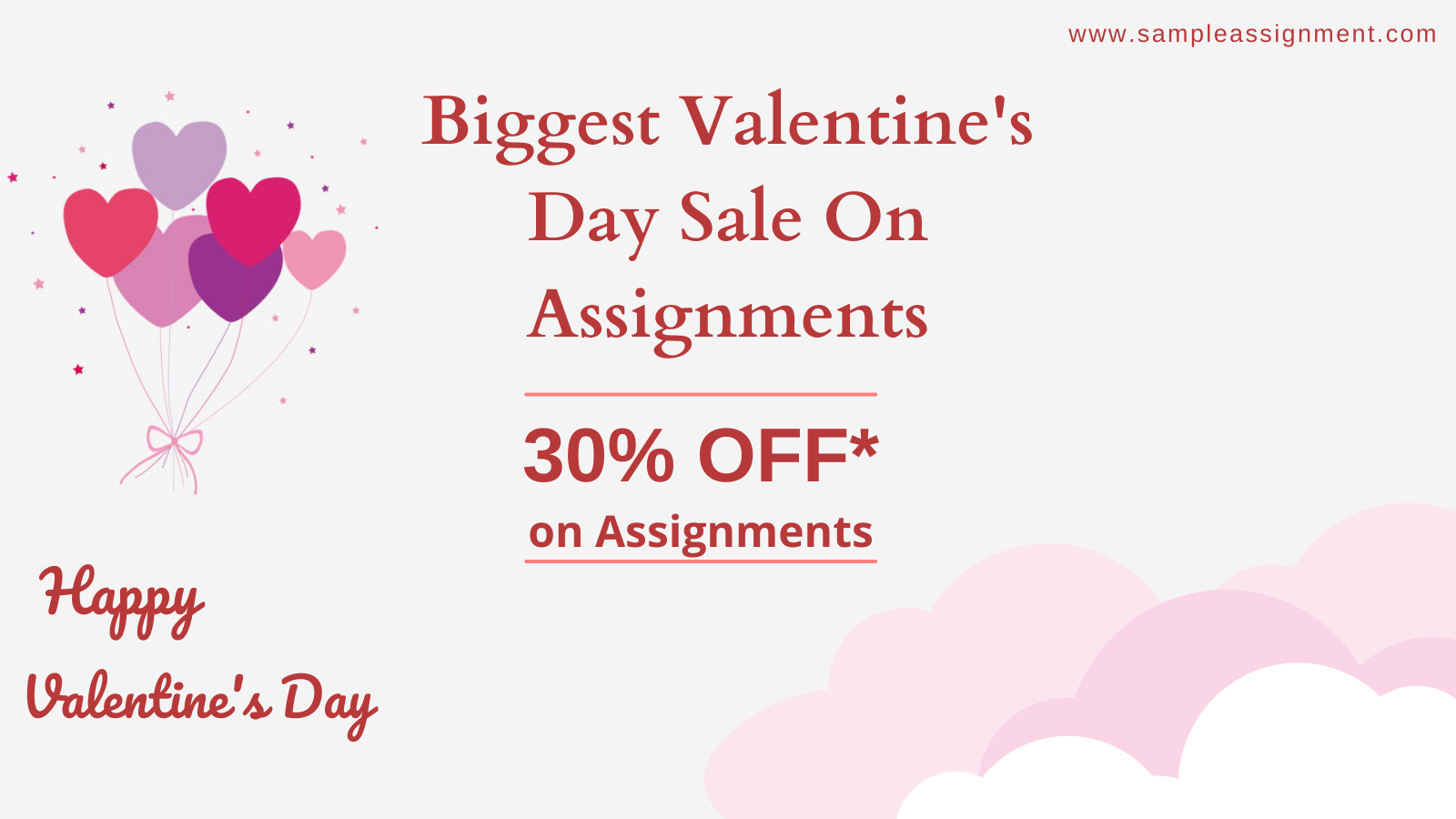 Biggest Valentine Sale on Assignments