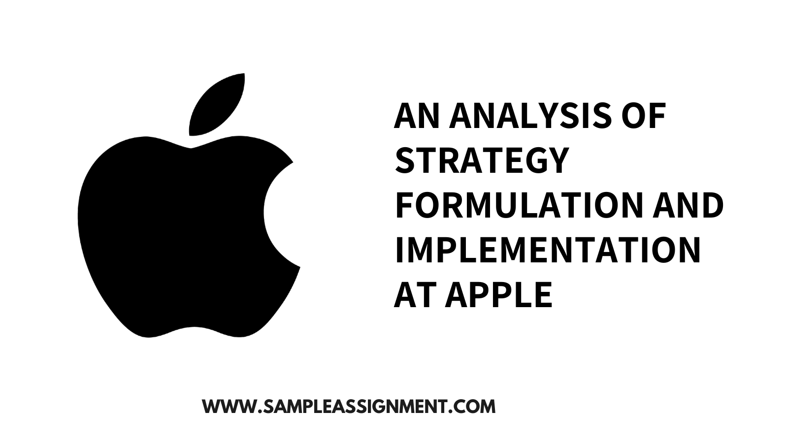 Strategy at Apple