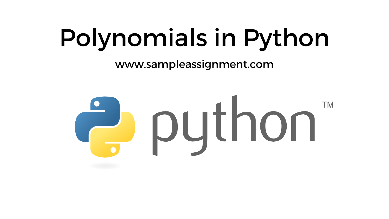 Polynomial in Python
